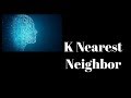 K Nearest Neighbor Algorithm (KNN) | Data Science | Big Data