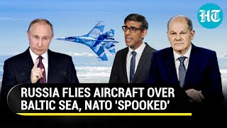NATO nations scramble fighters as Russia flies three aircraft over Baltic Sea | Watch