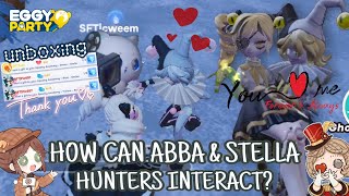 EGGY PARTY | HOW CAN ABBA \u0026 STELLA HUNTERS INTERACT? UNBOXING SPOOKY ACADEMY SKIN SERIES