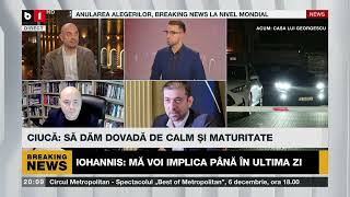 ȘTIRI B1TV-VLĂDESCU. SE AȘTEAPTĂ PRIMA REACȚIE A LUI GEORGESCU/PROPAGANDA RUSĂ BAGĂ ROMÂNIA ÎN CRIZĂ