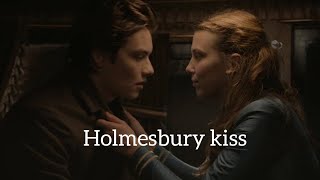 Enola kissed Tewkesbury | Holmesbury kiss Scene | Enola Holmes 2 Featuring Millie  & Louis