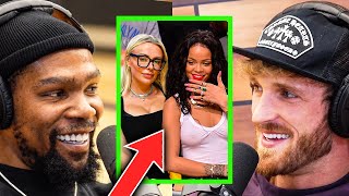 "All The BADDIES Bro!" - Corinna Kopf Had Kevin Durant STARSTRUCK!