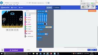 Microbit Tutorial 1 Making text appear