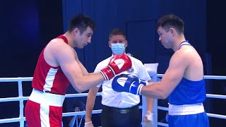 2021 ASBC Finals (+91kg) JALOLOV BAKHODIR (UZB) vs KAMSHIBEK KUNKABAYEV (KAZ)