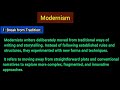 modernism what is modernism modernism in literature