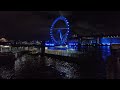 london 2023 new year s celebration london eye lightshow and fireworks from embankment 4k hdr