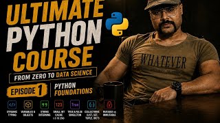 The Ultimate Python Course #1 | Variables and DataTypes