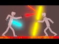 People Fight Each Other With Lightsabers in People Playground