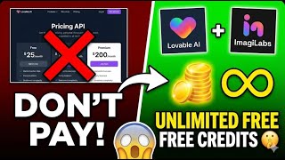 Don't Pay $25! Use Lovable AI for FREE with ImagiLabs