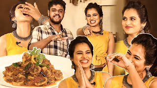 Ramya Pandiyan's Tasty Cooking😋 Joke சொல்லி Vj Nikki-ஐ ஓடவிட்ட Ramya😂 கலக்கல் Comedy Cook Show😍🤩