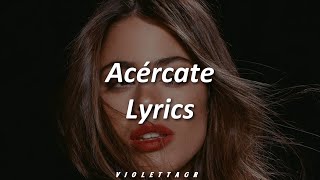 TINI - Acércate ( Lyrics / Letra )