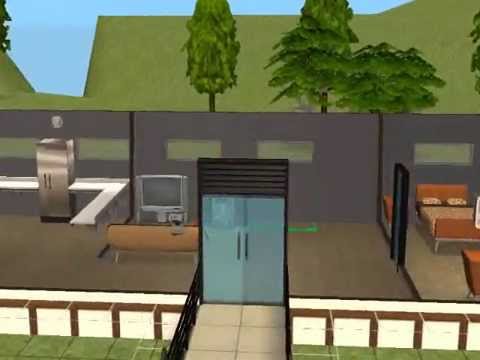The Sims 2 Building A Simple Modern House The Sims 2 Building A Simple Modern House
