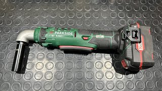 Parkside 20V Cordless Angle Impact Wrench | Avvitatore A Percussione 20V | Quick Unboxing And Test