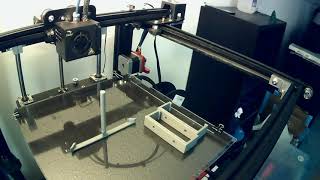 3D Printed Binary Clock base and wall mount process