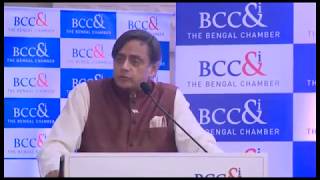 Bengal Chamber Leadership Lecture Series with Dr. Shashi Tharoor 11 Feb 2018