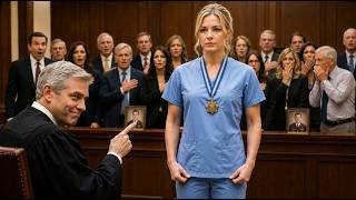 Judge Ordered the Nurse to Remove Her Medal — Until the FBI Exposed His Secret Empire