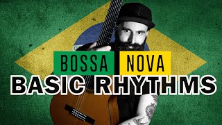How To Play Brazilian Guitar: Basic BOSSA NOVA Guitar Rhythms (With TABS)