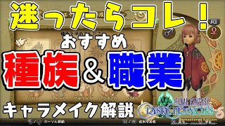 【FFCCRE】おすすめ種族と親の職業解説！【ファイナルファンタジー・クリスタルクロニクルリマスター】