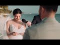 beach wedding at vela vento isla mujeres mexico by sunhorse weddings film by bendito amor ❤️