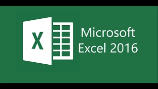 MOS Excel 2016 Exam Preparation Online Class 2