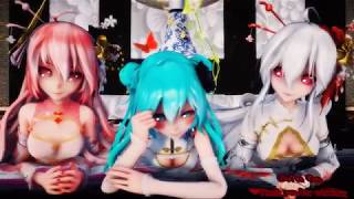 ▌MMD ▌～ Love！Snow！Real Magic ◤ 好き！雪！本気マジック ◥   ◈ TDA china Luka Miku Haku ◈