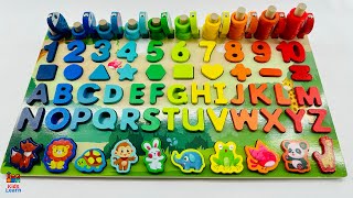 Numbers, Colors & Shapes for Children with Toy Learning | Educational Games for Toddlers #preschool