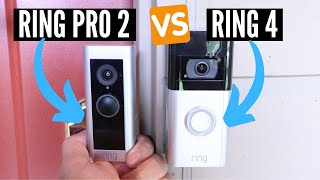 Ring Pro 2 vs Ring 4 Video Doorbell