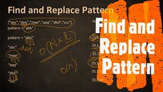 Find and Replace Pattern | LeetCode 890 | Coders Camp