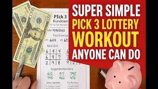 Super Simple Pick 3 Lottery Workout Anyone Can Do