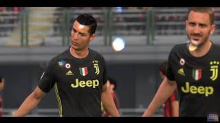 Serie A Round 12 | Game Highlights | Milan VS Juventus | 2nd Half | FIFA 19