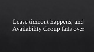 Professionally troubleshoot lease timeout in SQL Server availability group cluster