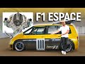 This Renault Espace has an 800bhp F1 V10 engine!