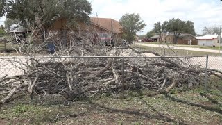 Overnight Storms Leave Damage, Cleanup Continues in Freer