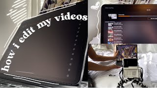 🍡how i edit my videos using vllo