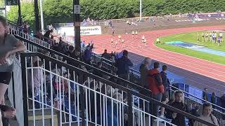 Jennifer and Holly - Scottish Relay Championships 4x100m heat