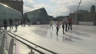 Warmer weather delays opening of Brenton Skating Plaza