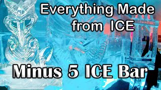 Minus 5 Ice Bar | Everything Made from ICE | Queenstown