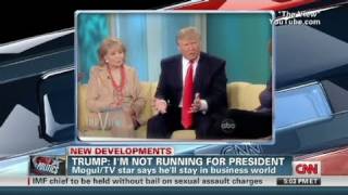 CNN: Trump bows out of 2012 race