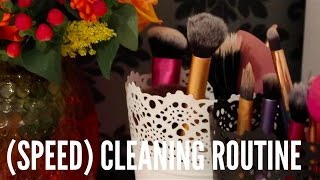 CLEANING ROUTINE | Speed cleaning