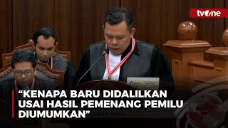 Penyampaian Jawaban Oleh Pihak Termohon/KPU | Breaking News tvOne