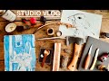 STUDIO VLOG n.19: MAKING ART WITH HANDMADE PENS