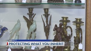 How to handle inheriting belongings from loved one who's passed away
