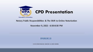 Notary Public Responsibilities & The Shift to Online Notarization