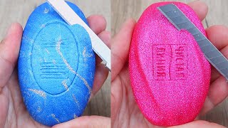 Relaxing Soap Cutting ASMR. Satisfying Soap and lipstick cutting. Corte de jabón - 821