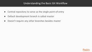 Version Control with Git: The basic Git Workflow| packtpub.com