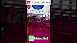 New Maggam Work MH Computer embroidery ||Siri Ganesh Enterprises #beads #cording #sequin #doublebead