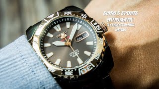 SEIKO 5 SPORTS SPECIAL EDITION 朱仔私人珍藏推介《精工NOS 😍130週年紀念版停產款⌚市場罕有 玫瑰金橙圈✨啡色錶盤100m🌊》HK1488🥳TEL9669 9429