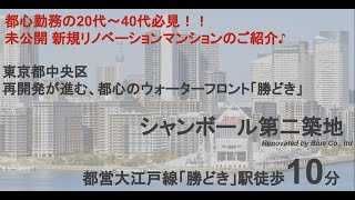 【未公開物件】中央区勝どき新規リノベーションマンションのご紹介