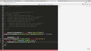 EP19 - Parse Server: Running queries across multiple classes