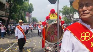 20180630高雄楠梓敬興會前往台南開基共善堂謁祖三載圓香回駕平安遶境大典3#高雄五甲同協會吳府千歲神輿入玊虛府參香禮#台北邢安堂金龍團#桃園和樂軒#小法團